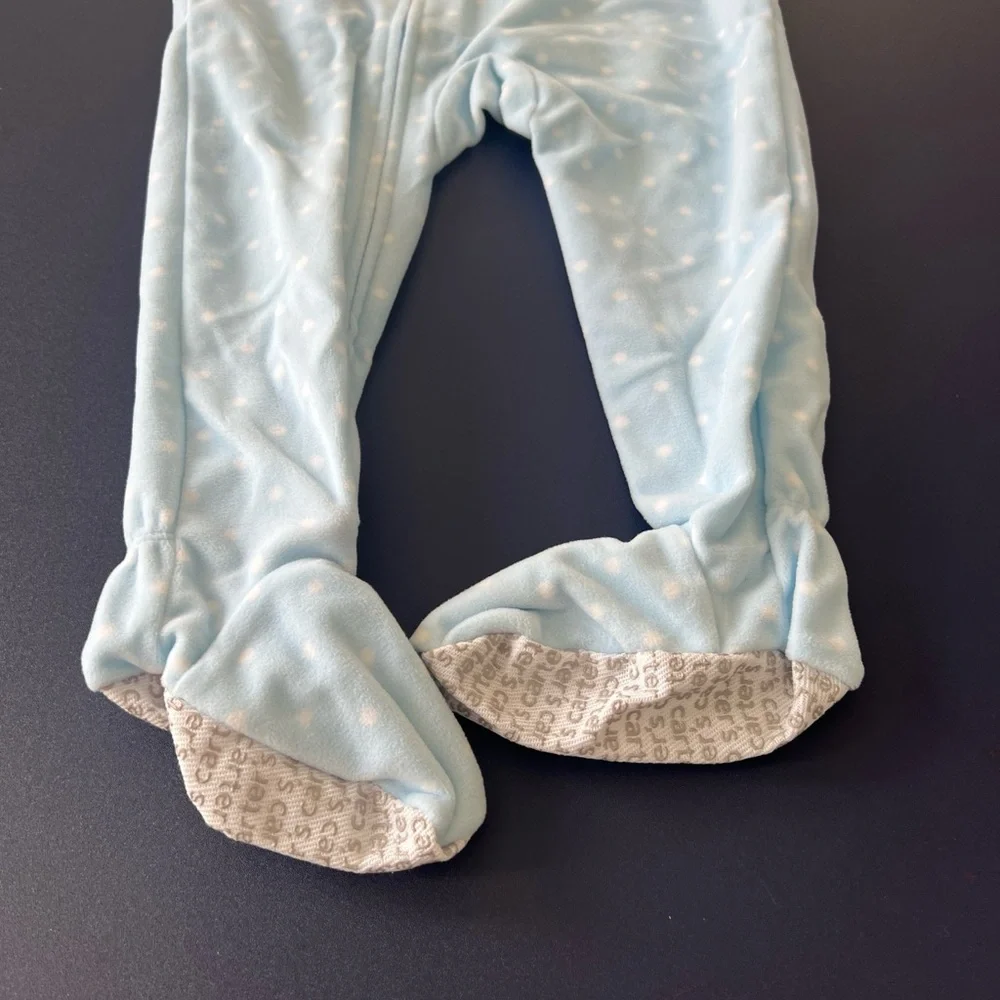 Carter's 1 Piece Fleece Unicorn Pajama PJs‎ Toddler Girl Sleeper Footie Size 24M